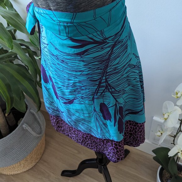 SoldCustom made wrap skirt - Picture 3 of 4